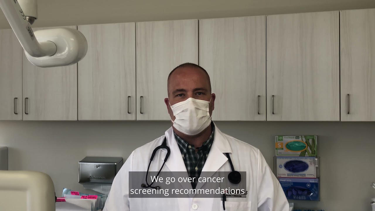 Dr. Matthew Payne:  Annual Preventative Screenings