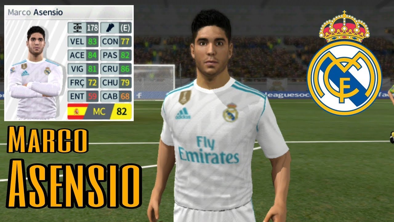 Marco Asensio • Skills & Goals • Dream League Soccer 2017