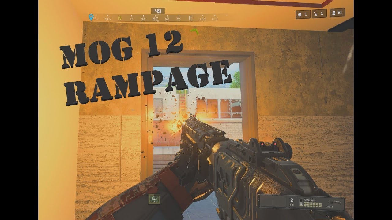 Call of Duty Blackout MOG 12 Rampage