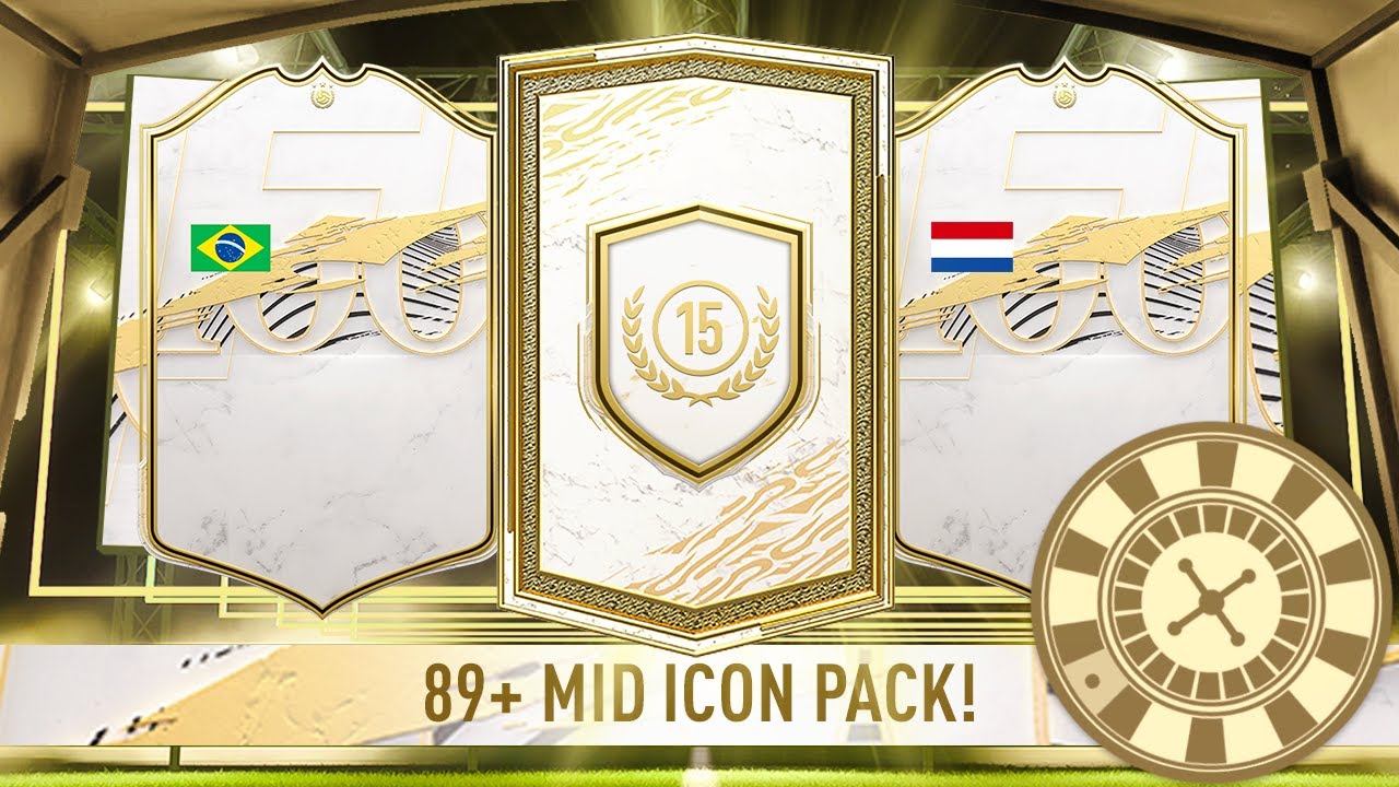 89+ MID ICON PACK! ICON ROULETTE! MID ICON PACK OPENING #FIFA21 ULTIMATE TEAM