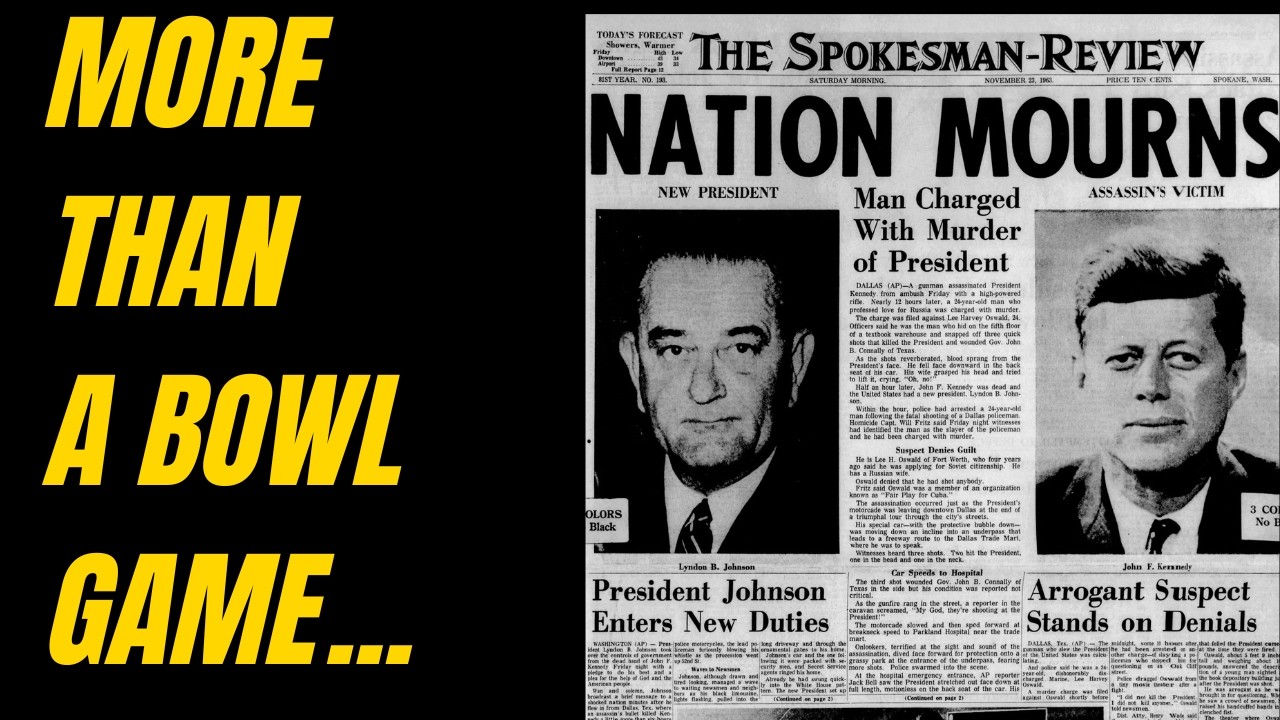 The 1964 Cotton Bowl: JFK’s Assassination, Texas First National Title, and Dallas’ Redemption