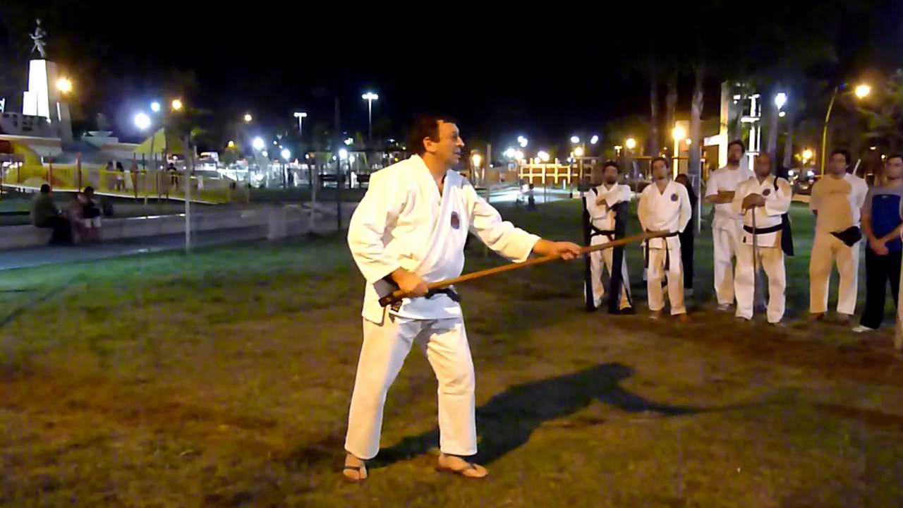 manejo basico del Jo - sensei Palma