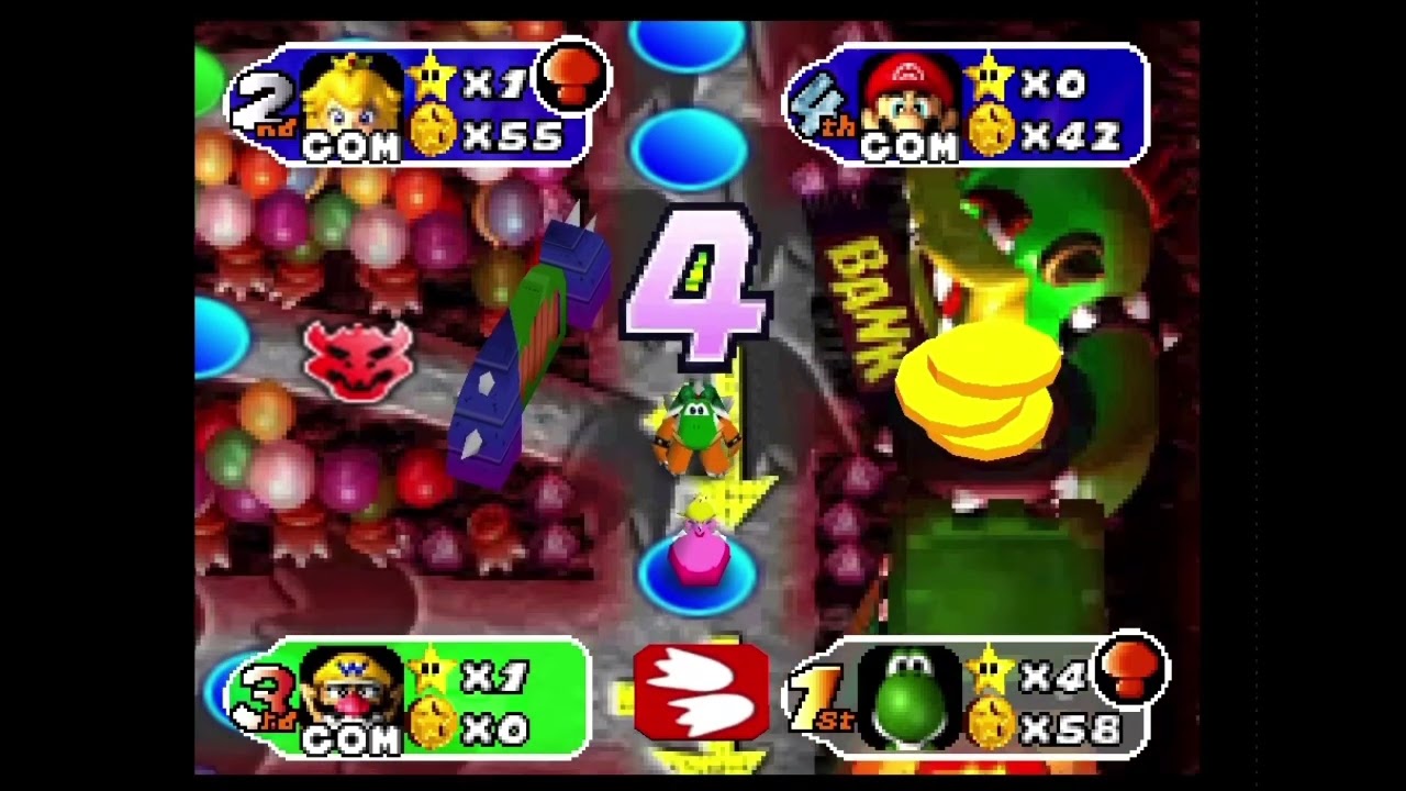 マリオパーティ2 クッパのもと　クッパランドでも色々試してみた