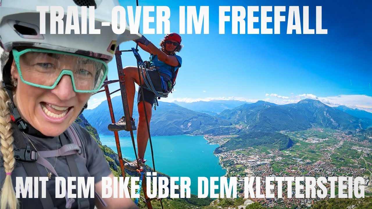Trail-Adrenalin-Highlight am GARDASEE / ONE HELL OF AN ADVENTURE - Bike Abenteuer Freefall
