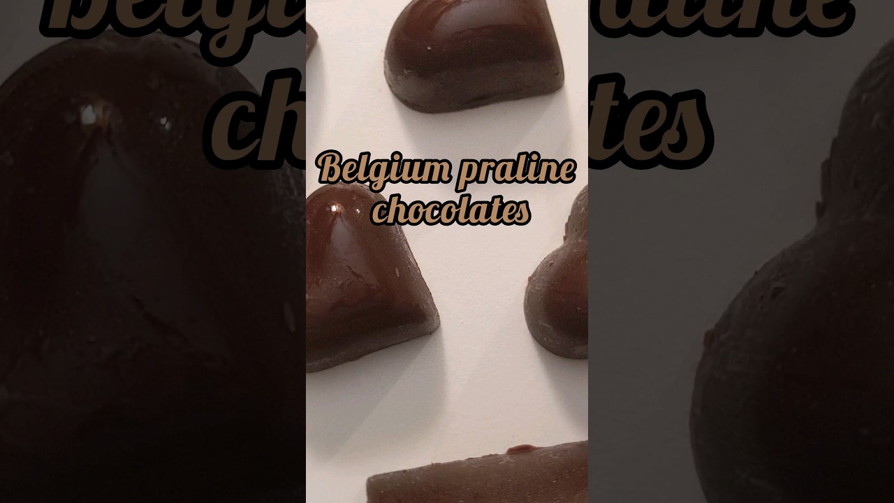 Belgium pralines | Homemade chocolates | Only 4 ingredients | Kids favourites 
