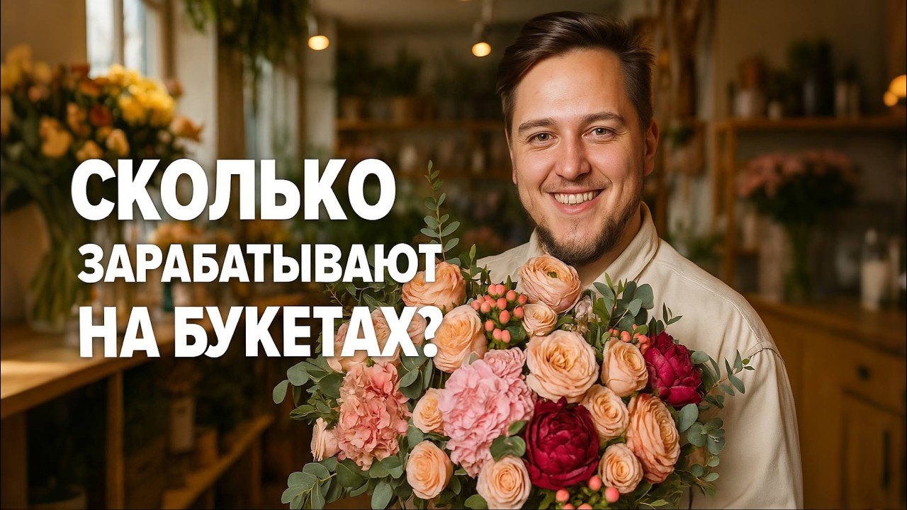 Бизнес на цветах: как зарабатывают на букетах | Обзор цветочного салона