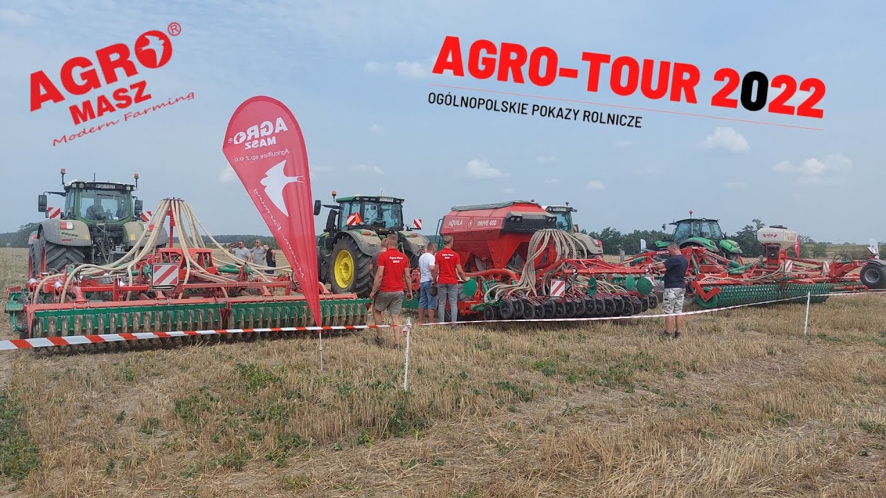 AGRO-TOUR 2022 Pokazy polowe z Agro-Masz