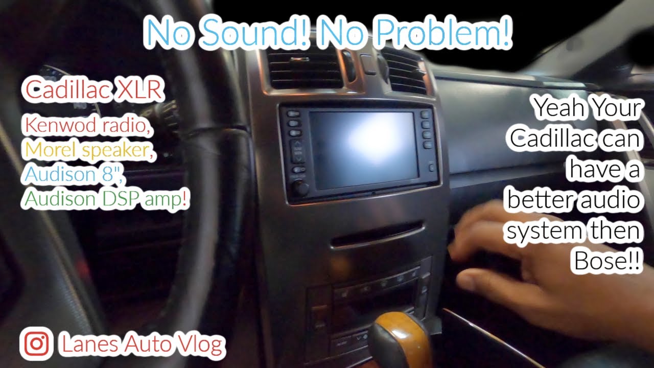 Yes You Can Do A Great Audio System In A Cadillac XLR!