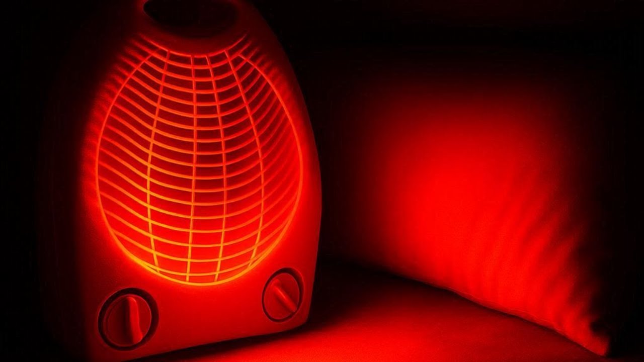 Heater Fan Sound Black Screen | 5 Hours Sleep & Focus