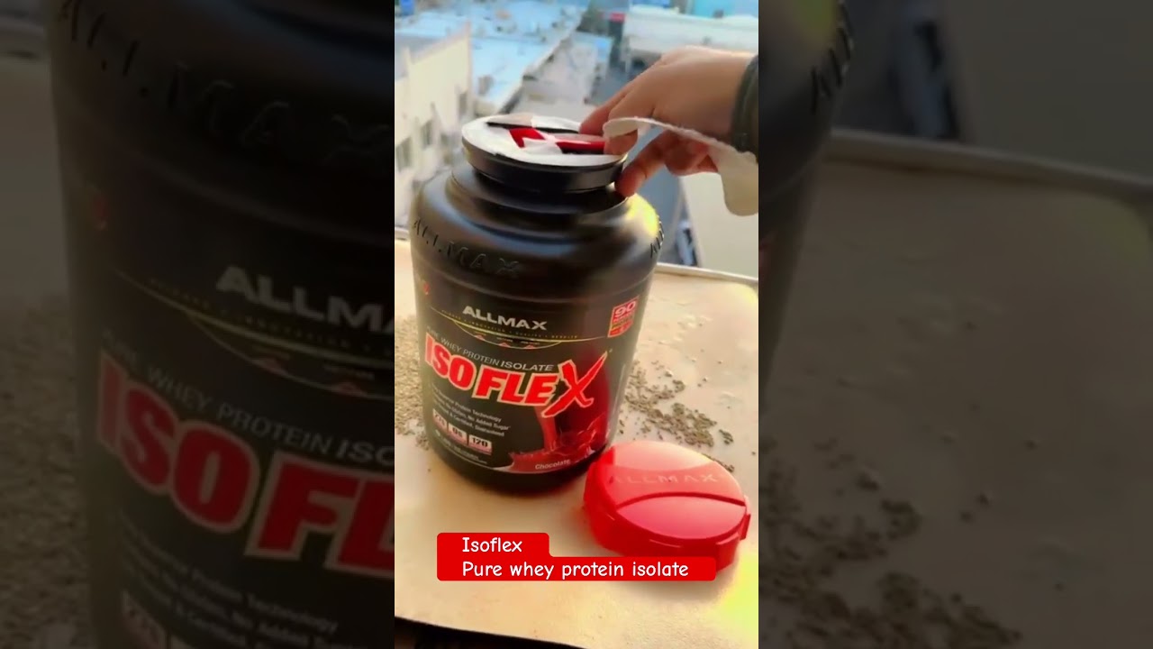 Iso flex pure whey protein isolate 27G protein 0g sugar 120g calories 5lbs 75 serving!! #gym