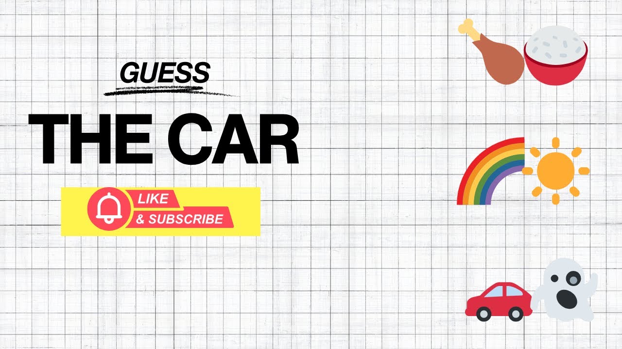 CAN YOU GUESS THE CAR? 🚓🚕🚑