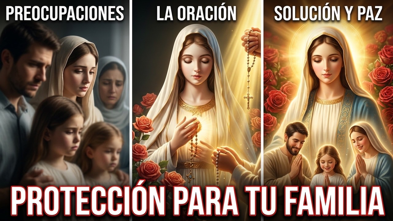 SANTO ROSARIO | Luz y Protección para la Familia #santorosario #fe #amor #hijos #yosoydelos7mil