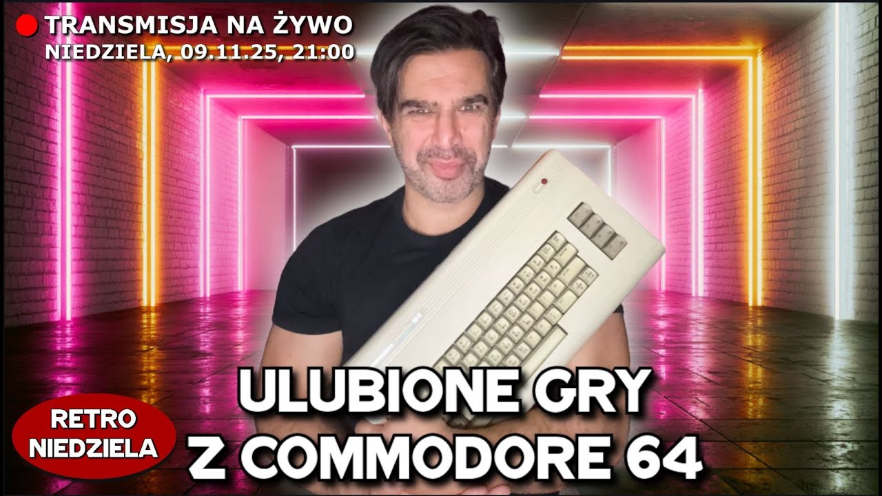 Turbo nostalgia z Commodore 64 - pokazuję moje ulubione gry
