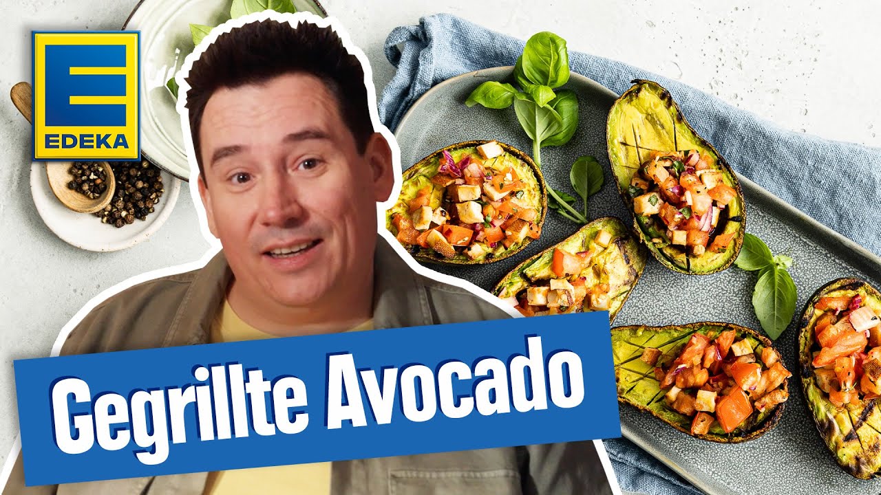 Gegrillte Avocado Rezept | Vegetarische Grillrezepte mit Avocado