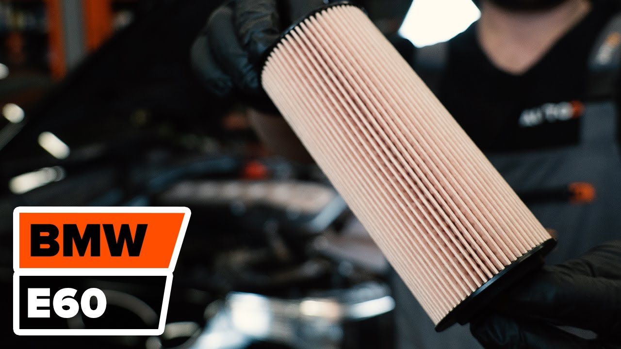 How to change Engine Oil and Oil filter on BMW 5 E60 TUTORIAL | AUTODOC