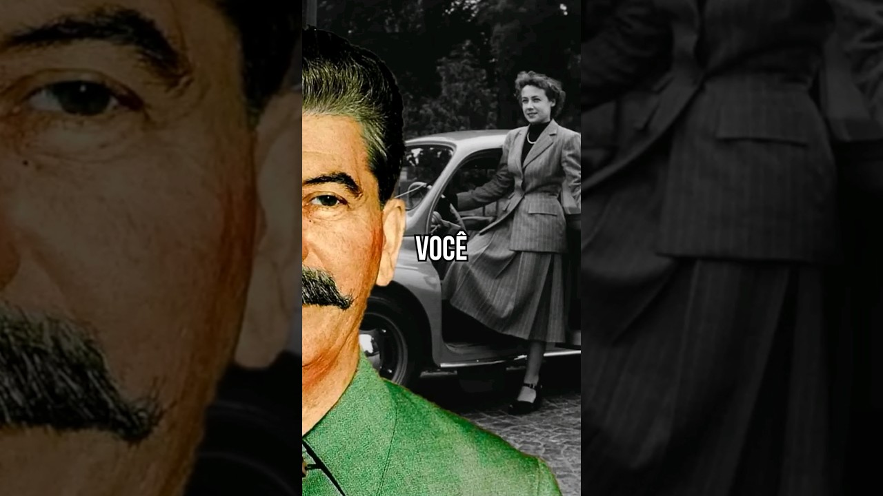 Garota BATEU no carro de STALIN!! O que aconteceu com ela? #stalin #urss #historia #guerra
