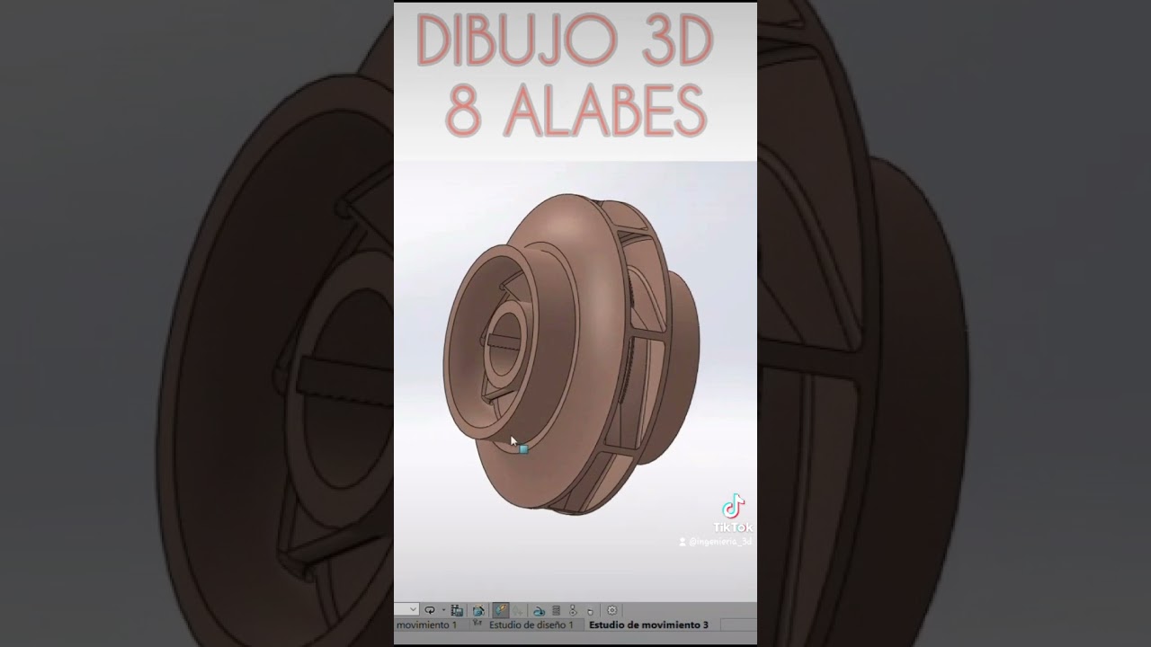 DIBUJO Y SIMULACIÓN DE FLUJO DE IMPULSOR DOBLE SUCCIÓN. 