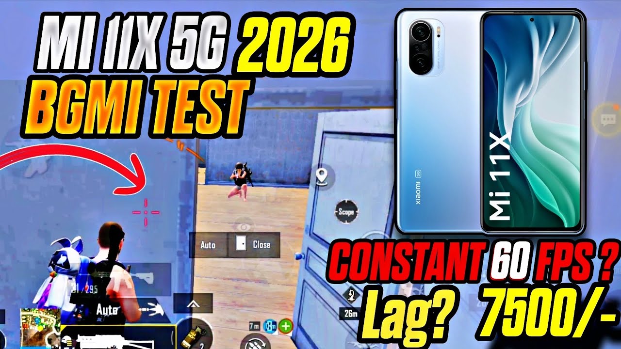 MI 11 x Bgmi Test in 2026| Lag?|4.2 New Update|Best second hand under 8000| Snapdragon 870