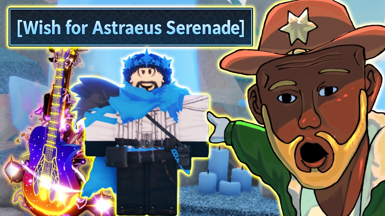 ASTRAEUS SERENADE WISH IS HERE & NEW COMPANION In FISCH Roblox...