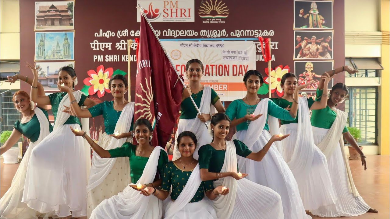 KVS Foundation Day Dance ✨️Kendriya Vidyalaya Thrissur II 2K +views