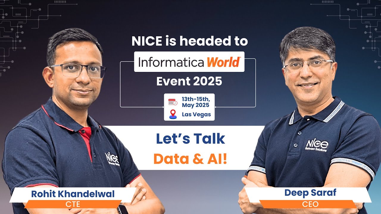 Nice Software Solutions at Informatica World 2025! #informatica #nicesoftwaresolutions #data #ai