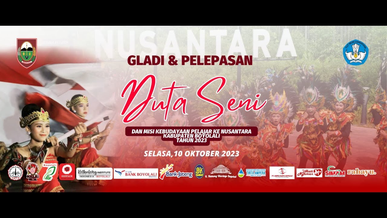 GLADI DAN PELEPASAN DUTA SENI DAN MISI KEBUDAYAAN KABUPATEN BOYOLALI TAHUN 2023 #boyolalimetal