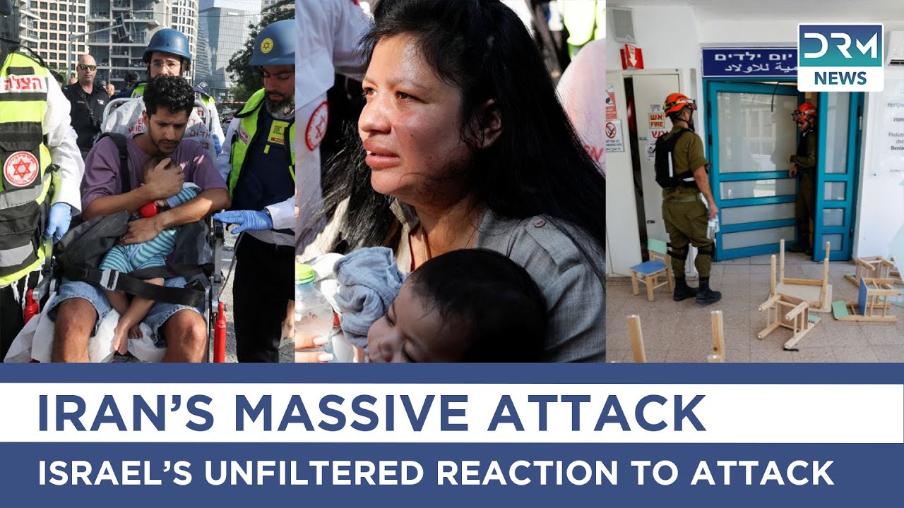 BREAKING NEWS: Iranian Missile Hits Ramat Gan — Residents Describe Horror | DRM News | AH1B