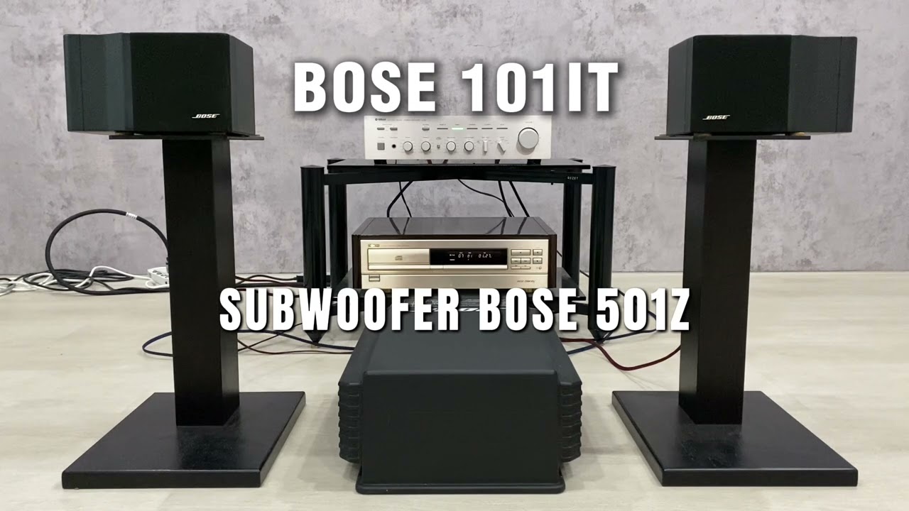 ชุดลำโพง BOSE 101IT & SUB 501Z