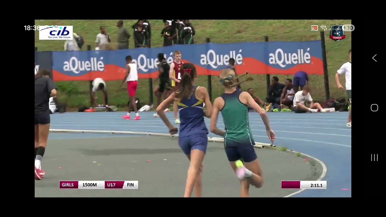 Leandri Pretorius 1500m Curro Podium Finale 2026, 2nd place, 4:25 