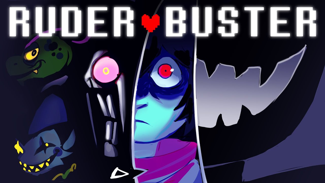 RUDER BUSTER (DELTARUNE Animation) Flash Warning