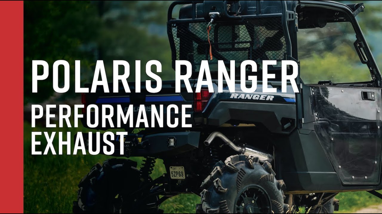 2018+ POLARIS Ranger 1000/Ranger Crew XP 1000 // MBRP Performance Series Exhaust