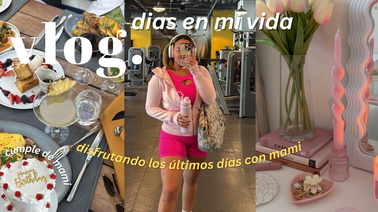VLOG *dias conmigo* día productivo y divertido conmigo y mami yayy