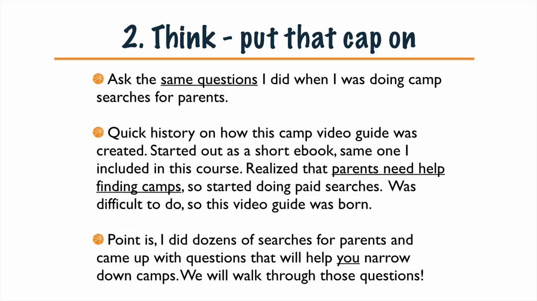 FPBC #1 | What's This Basketball Camp Guide All About?