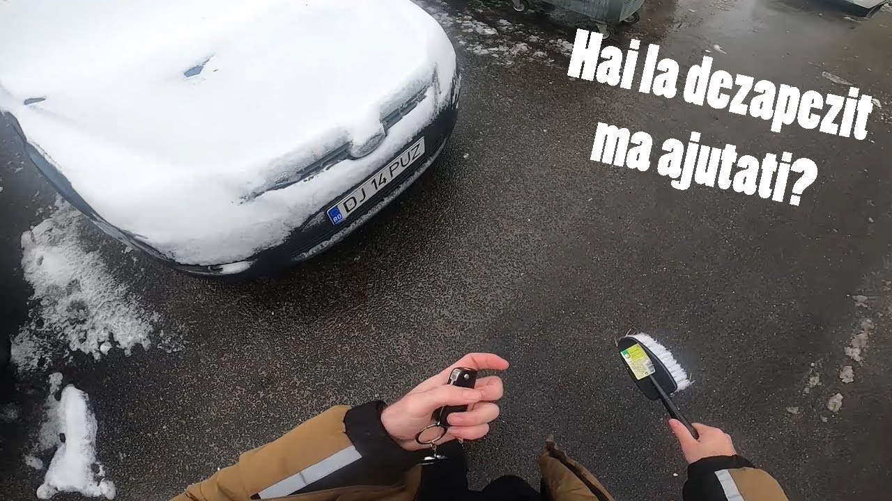 A VENIT IARNA SI LA CRAIOVA!