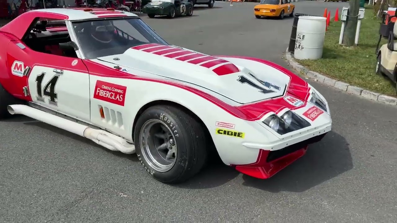 1968 427 ZL1 Corvette Race Car Owens Corning Corvette L88 Replica
