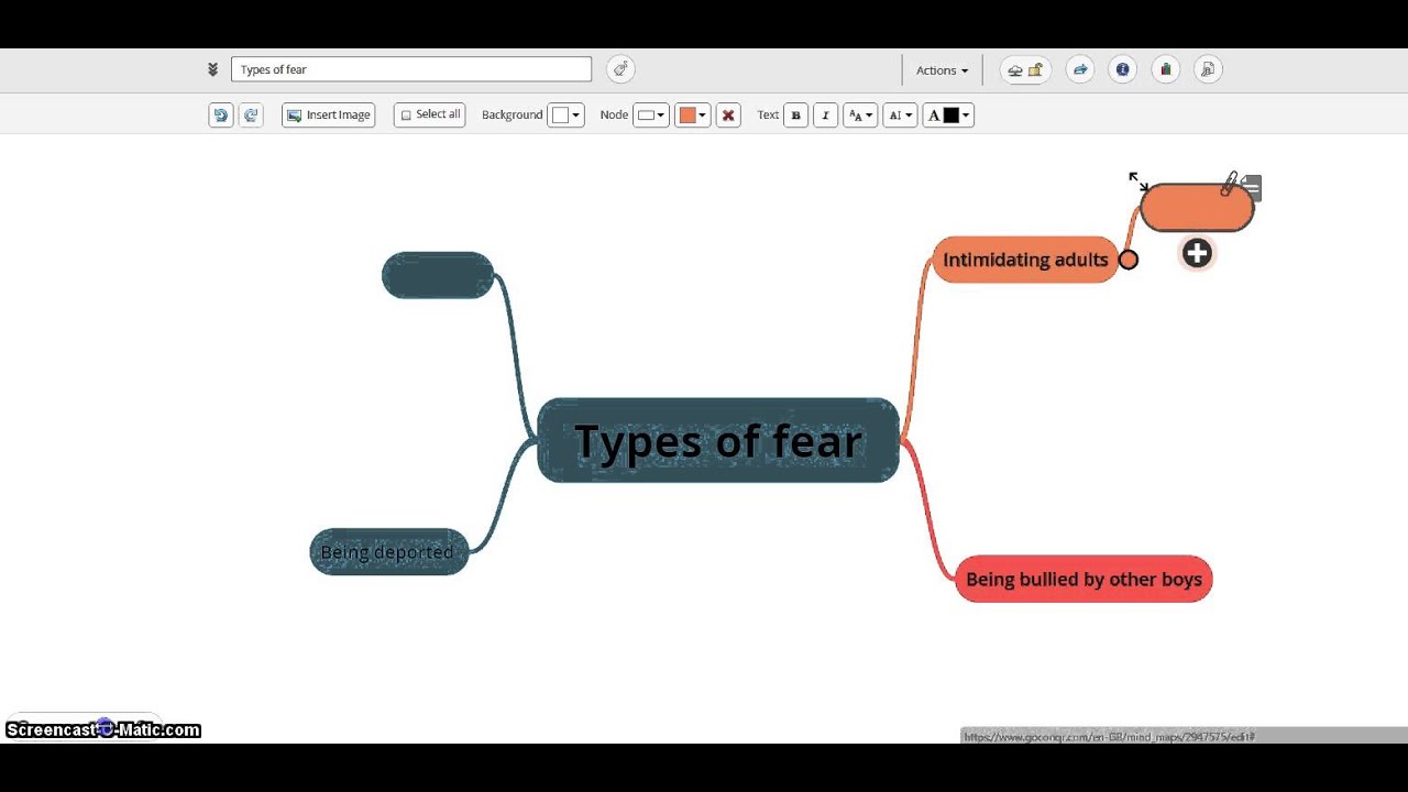 How to create a mindmap using the GoConqr website