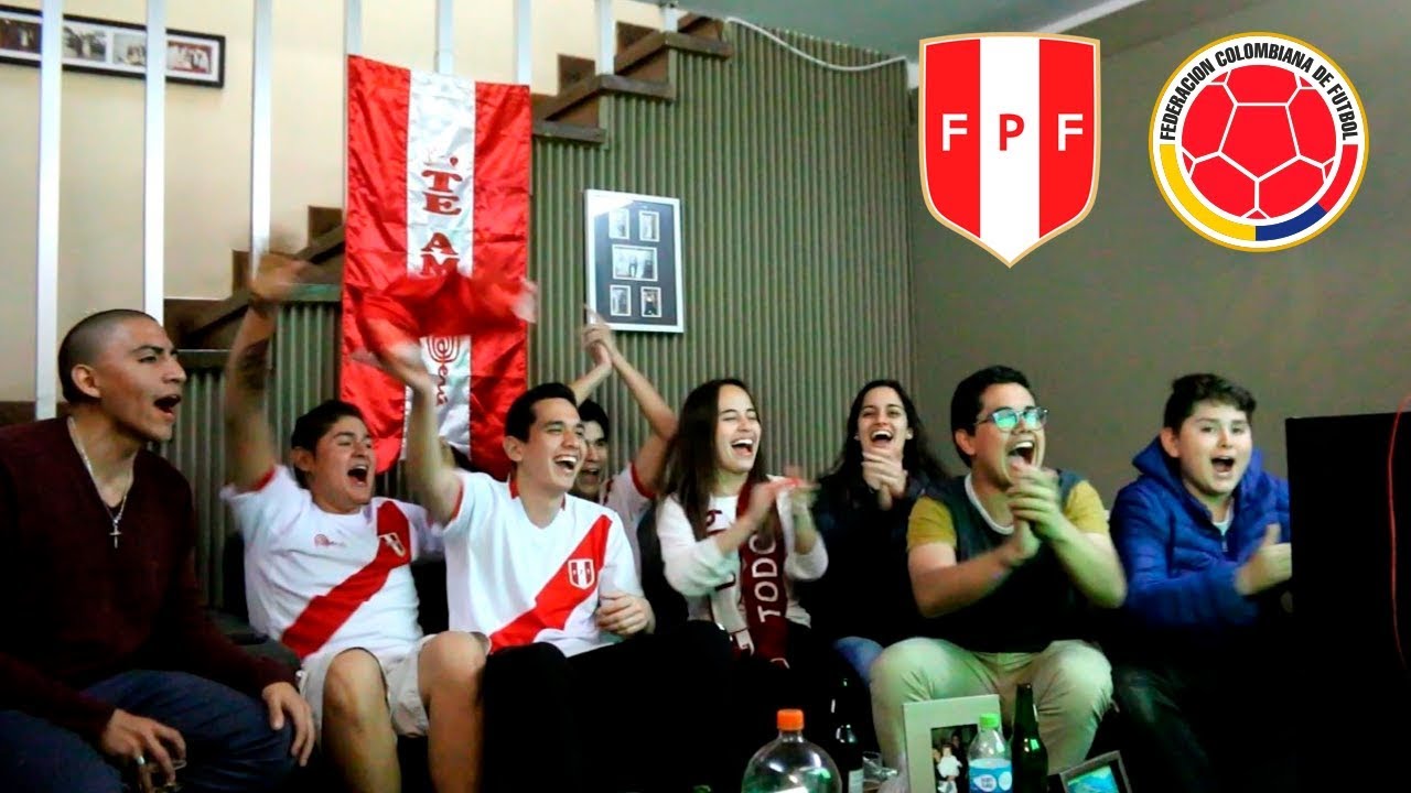 Perú vs Colombia | Eliminatorias Rusia 2018 | Reacciones de Amigos | 10-10-2017