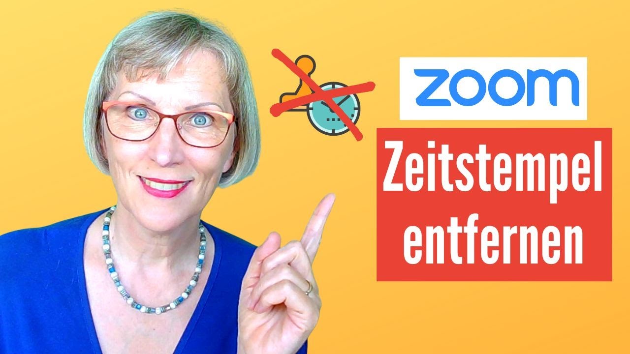 Zoom Meeting aufnehmen - ohne/mit Datum & Zeit