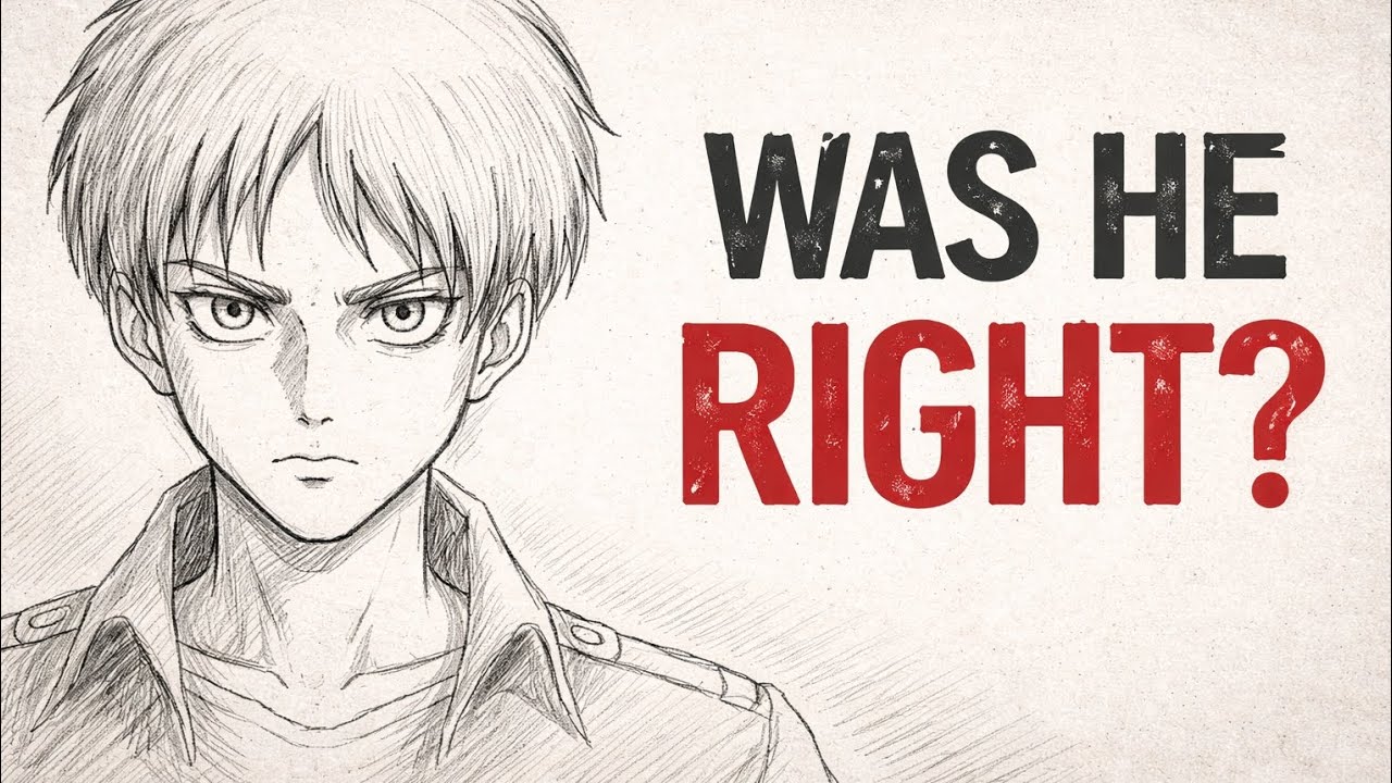 Eren Yeager Was Never The Villain | Full Drawing Timelapse
