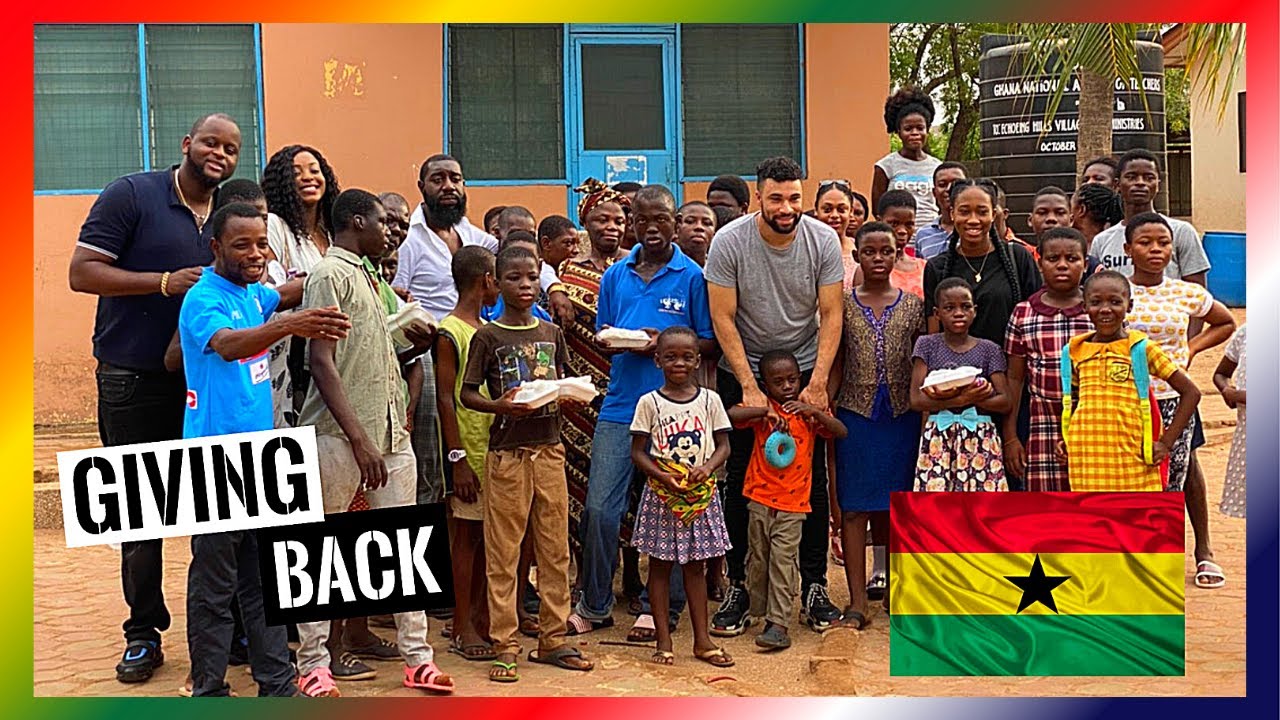 Orphanage giving back / Ghana 🇬🇭 Vlog #23 (2020)