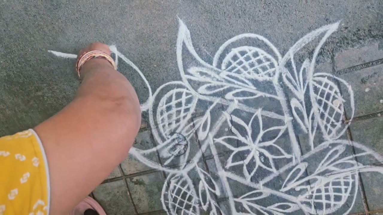 Colourfull rangoli designs simple rangoli designs outdoor #rangoli rangoli designs 