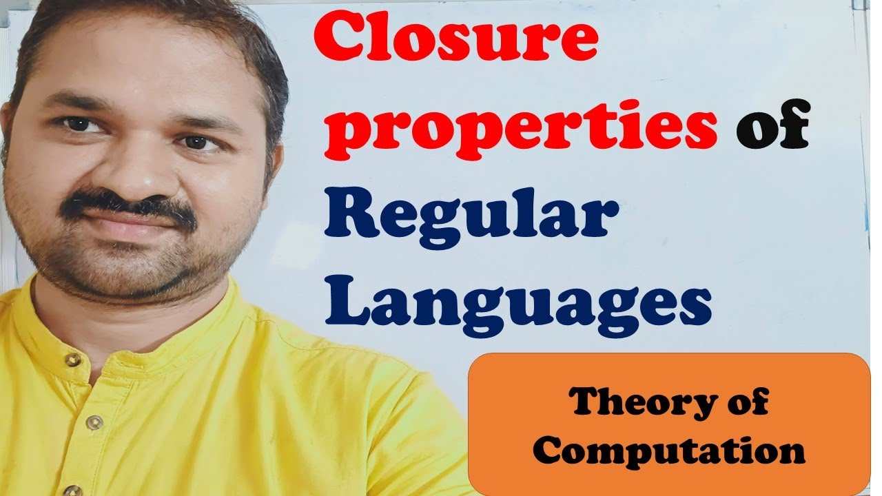 Closure properties of Regular Languages || Regular Sets || TOC || FLAT || Theory of Computation