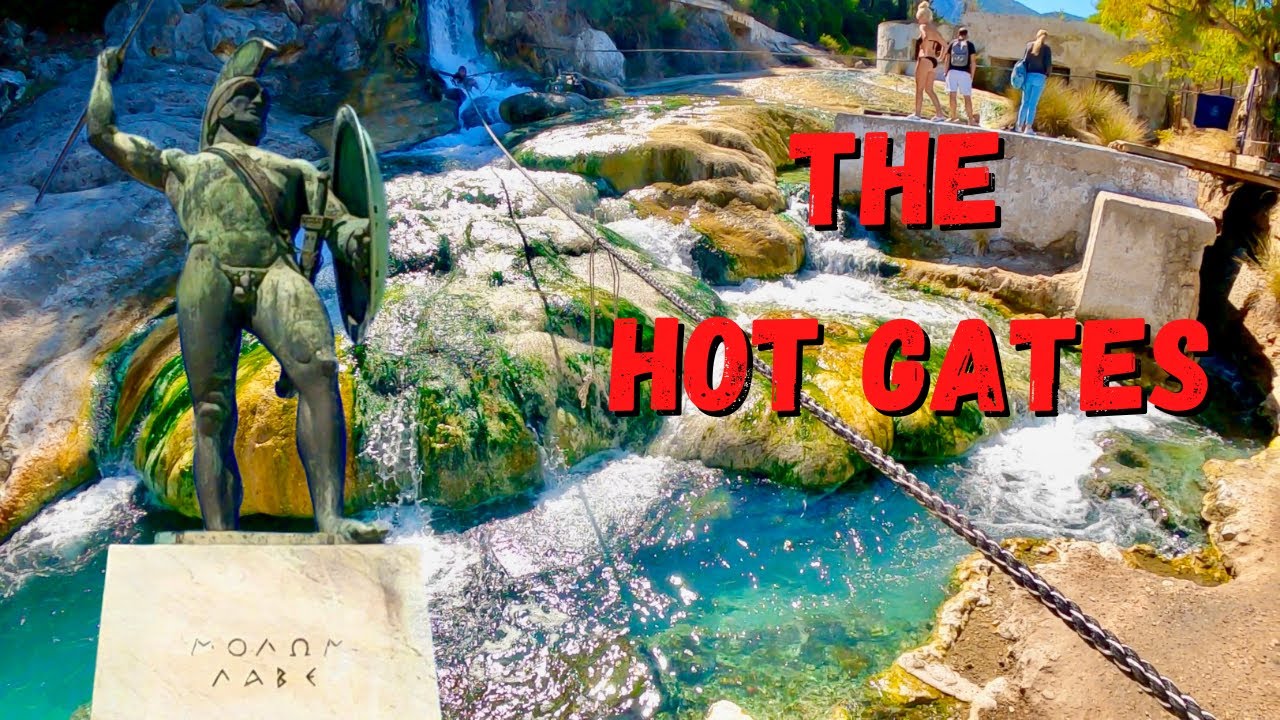 The Hot gates, Thermopylae Greece