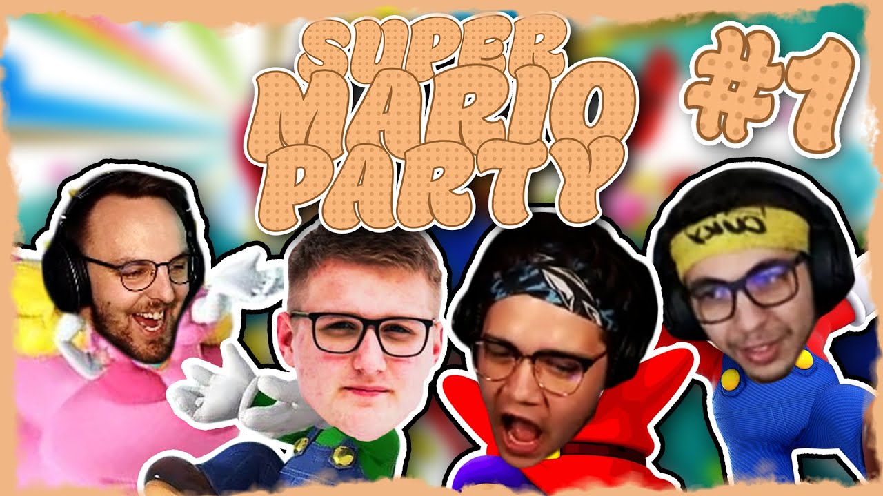 SUPER MARIO PARTY #1 - JE TOHLE NEJLEPŠÍ PARTY HRA?  - KeX Crew /w @marwex99