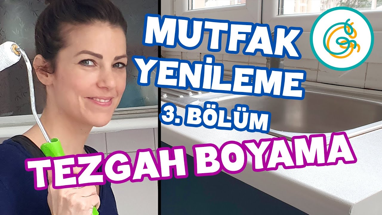 Mutfak Yenileme (3. Bölüm) | Tezgah Boyama | Kendin Yap