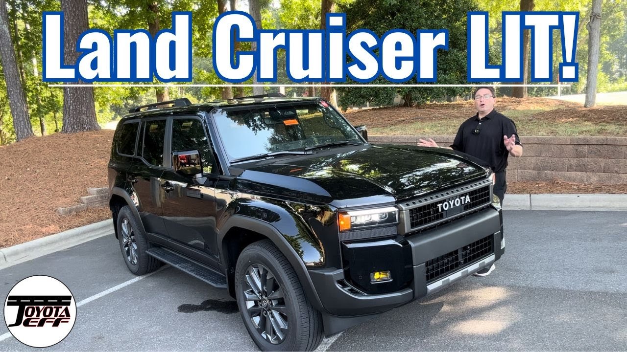 2024 Land Cruiser - Land Cruiser Trim - in LOW LIGHT Inside & Out!