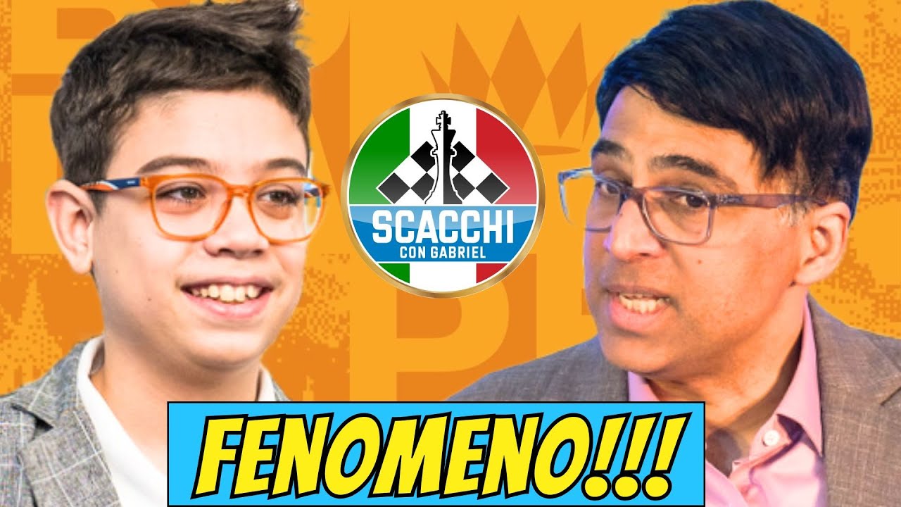 Prova di Forza di Faustino Oro Contro Vishy Anand!