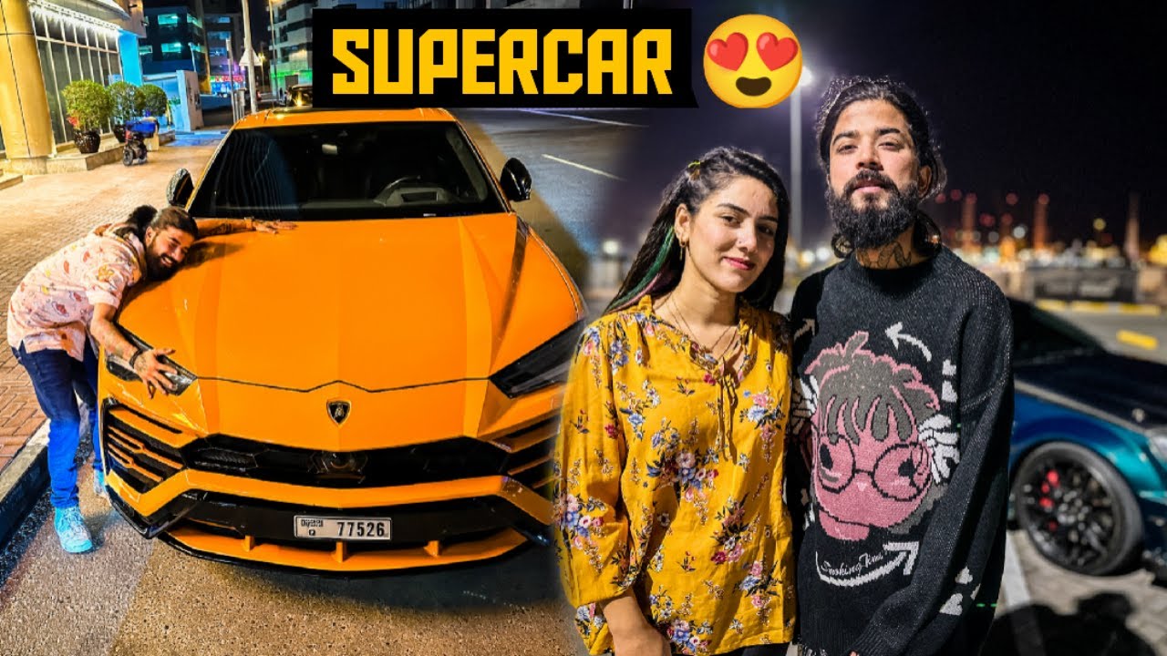 Finally Apni New Lamborgini Urus Mil Gayi Dubai Mai 😍 Aur Iqra Ke Sath Sahiba Ka Shoot Shuru Hogaya