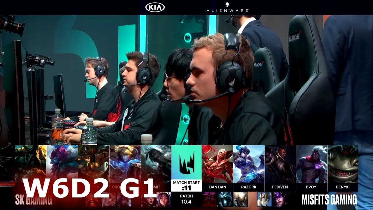 SK Gaming vs Misfits | Week 6 Day 2 S10 LEC Spring 2020 | SK vs MSF W6D2