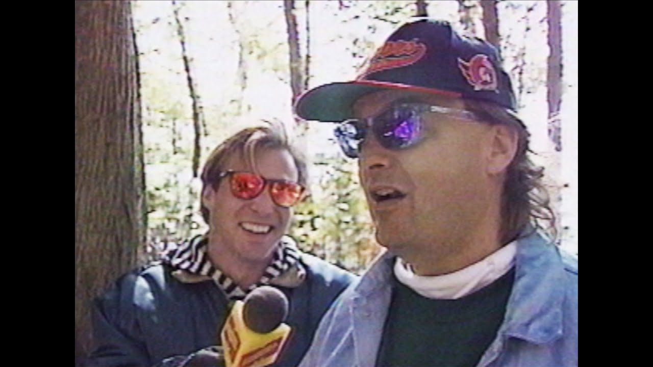 Pikes camping with Mike's from Much Music 1992-10-05